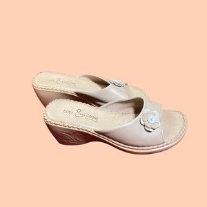 Floral Leather Sandals